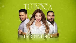 Thalia &amp; Banda MS De Sergio Lizagarra - Tu Boca (Oficial - Letra / Lyric Video)