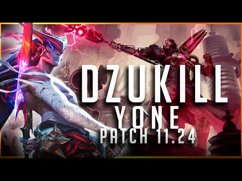 Dzukill - Yone vs Viktor TOP Patch 11.24 - Yone Gameplay