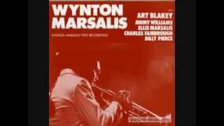 Wynton Marsalis' first recordings