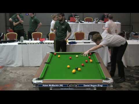 2019 Student International Masters - Adam McMackin (NI) v Daniel Negus (Eng)