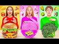 Food of The Same Colors Challenge | Funny Challenges by TeenDO