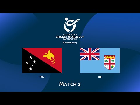 12 June - 2023 ICC U19s EAST ASIA PACIFIC WORLD CUP QUALIFIER - PNG v Fiji