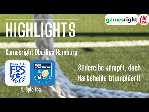 14. Spieltag Gamesright Oberliga Hamburg Highlights FC Süderelbe - TuRa Harksheide