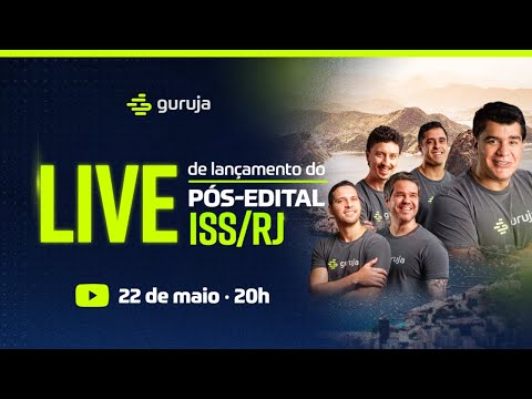 ISS RJ - Live de lançamento do pós-edital