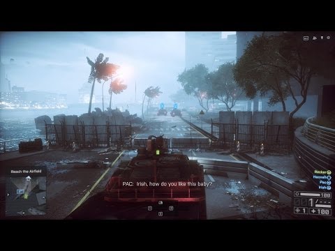 Battlefield 4 (PC) - Signapore - 4th Campaign Mission Ultra Gameplay (1080p)