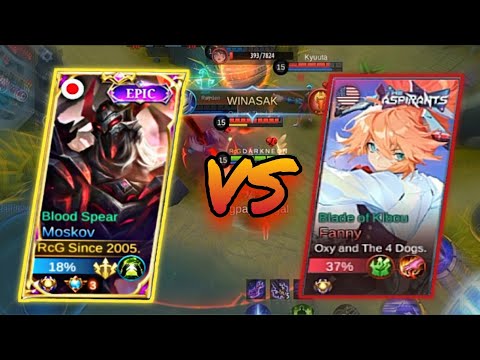 TOP GLOBAL MOSKOV VS PRO FANNY! | WHO WILL WIN?! | INTENSE GAMEPLAY! - MLBB