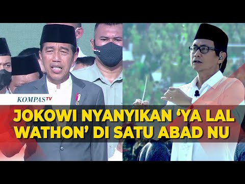 , title : '[FULL] Jokowi Ikut Nyanyikan 'Ya Lal Wathon' di Acara Puncak Satu Abad NU, Dipimpin Addie MS'