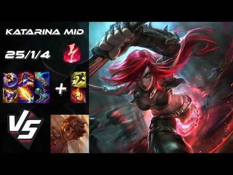 MID Katarina vs Taliyah - EU Grandmaster Patch 25.S2.4