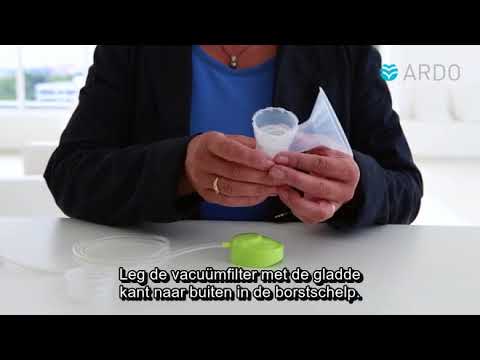 Hoe zet je de afkolfset in elkaar?