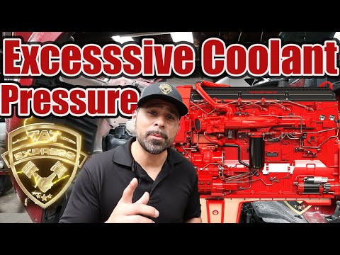 Cummins Coolant Overflow/ Coolant loss/ Excessive Pressure in coolant/ Cummins ISX15/ Cummins X15