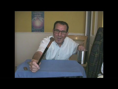 Hoffman Coin Wand by Colin Rose