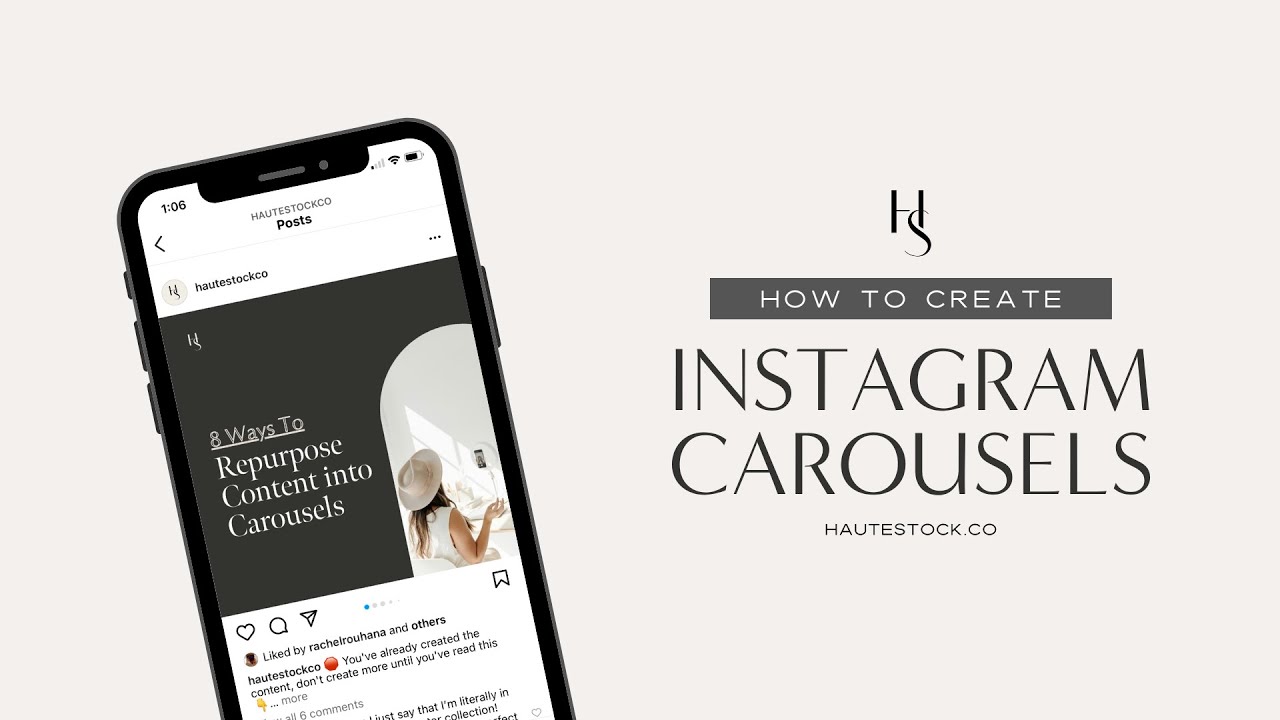 How to Create Instagram Carousel Posts | Instagram Tips