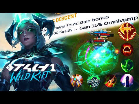 PATCH 3.4 SHYVANA IS A MONSTER | WILD RIFT JUNGLE MACRO RANKED GAMEPLAY