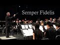 Wind Ensemble "Semper Fidelis" conducted by Bryan Christian