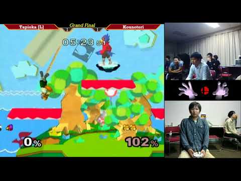 MasterHand 30 GF - Tapioka(Falco) vs. Kounotori(Falco,Fox)