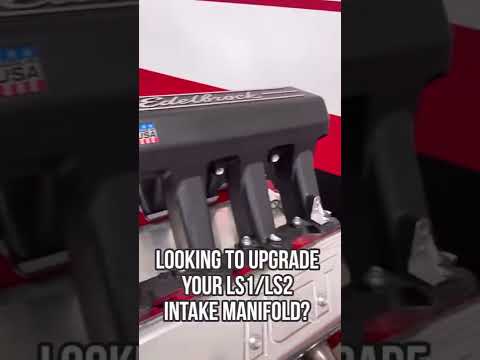 LS Cathedral Port Cylinder Head to Rectangle Port Intake Manifold Adapters - Link in Description!