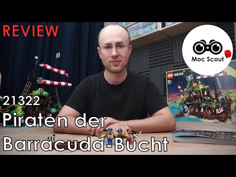 Schiffbruch bei den Piraten! - Lego® 21322 [Review] - "Piraten der Barracuda-Bucht" (2020)