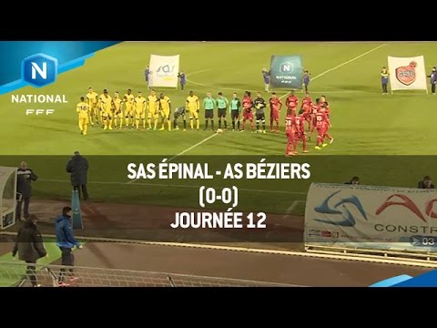 J12 : SAS Épinal - AS Béziers (0-0), le résumé
