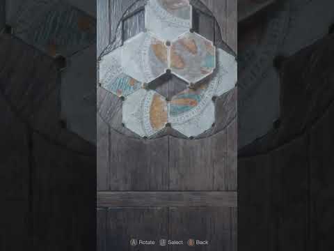 Resident Evil 4 Hexagon Puzzle Solution - RE4 Remake Stone Pedestal