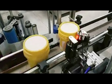 big jars filling capping labeling linear fully automatic bucket filler capper labeller equipment