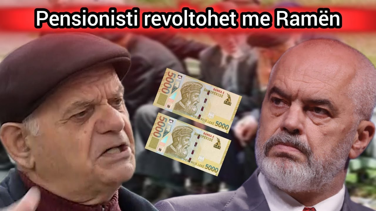 "Nuk duam lëmoshë"/ Pensionisti REVOLTOHET me Ramën: Rrit pensionet, mos na jep bonuse