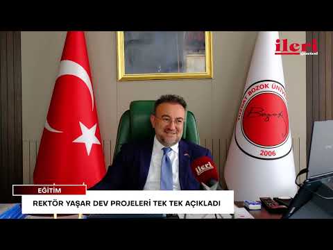 Rektör Yaşar dev projeleri tek tek açıkladı | İleri Gazetesi