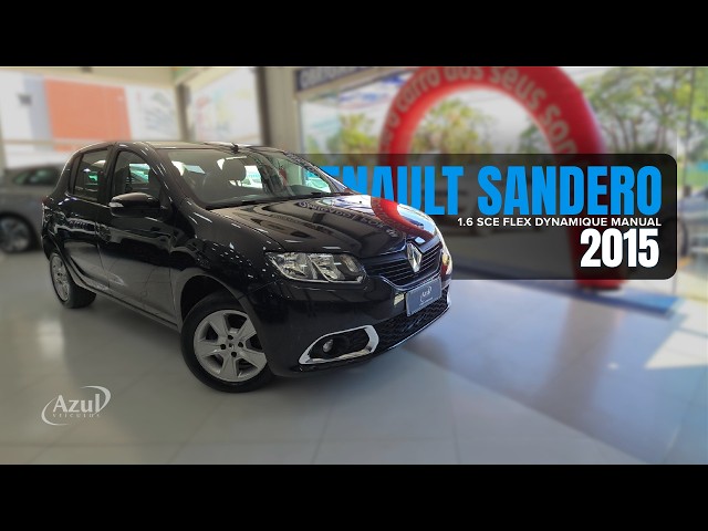 Vídeo RENAULT SANDERO 1.6 DYNAMIQUE 8V FLEX 4P MANUAL