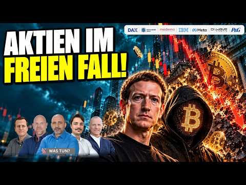 Kursrutsch an der Nasdaq! | DAX | Gold | Moderna | IBM | Meta Platforms | D-Wave | P&G | Bitcoin