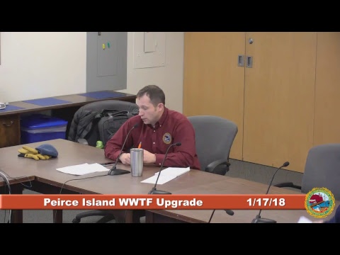 Peirce Island Waster Water Treatment Facility Upgrade 1.17.2018