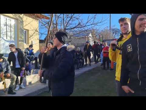 Datini și Obiceiuri în Călugăreni Prahova Plugușorul Mare Și Caprele,Moșcrăciun!