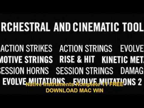 FREE Native Instruments Komplete 11 FREE DOWNLOAD MAC WIN