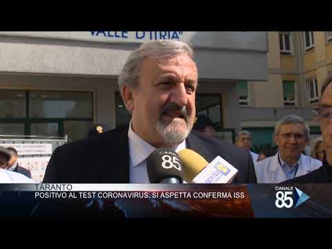 26 Febbraio 2020   Taranto   Positivo al test coronavirus, si aspetta conferma ISS