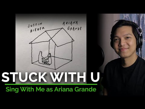 Stuck with U (Male Part Only - Karaoke) - Ariana Grande ft. Justin Bieber