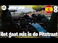 Het gaat fout in de Pitstraat! | F1 23 Aston Martin Career Mode #8