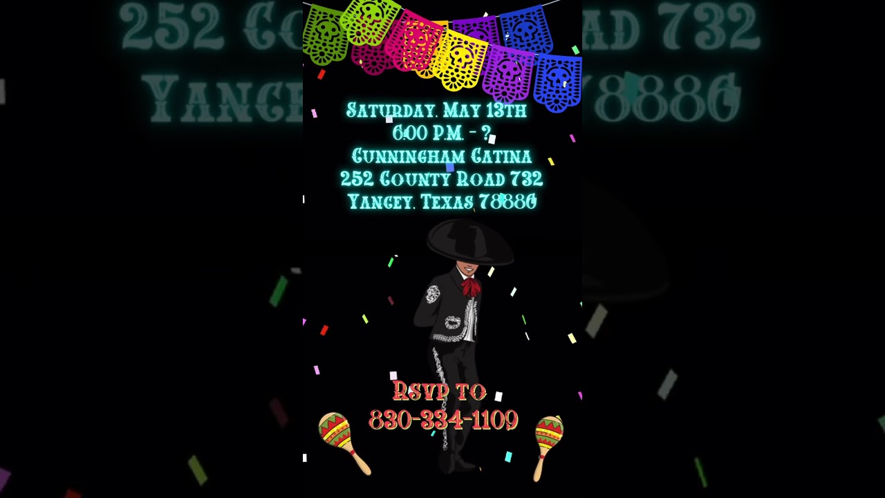 Fiesta Video Invitation