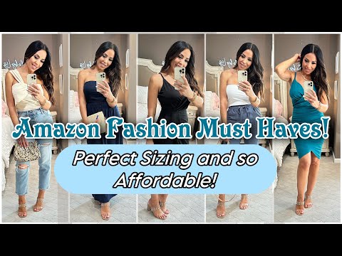 AMAZON FASHION MUST HAVES! Perfect US Sizes, Great Quality & Affordable! #gracekarin