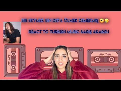 React to turkish music Barış Akarsu 🥺
