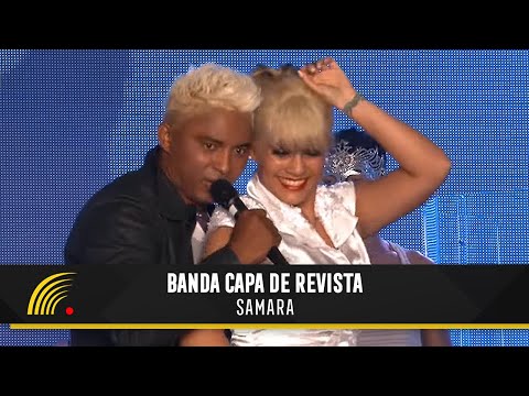 Capa De Revista - Samara - A Onda Agora É Samara (Ao Vivo)