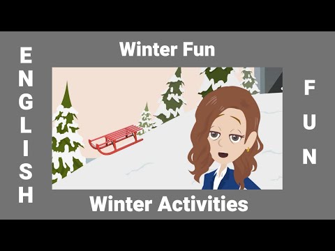 Talking About Winter Activities - Past Simple