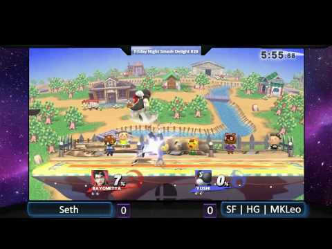FNSD #26, (WR4), E2C| Seth (Yoshi) Vs SF|HDG| MkLeo (Bayonetta)