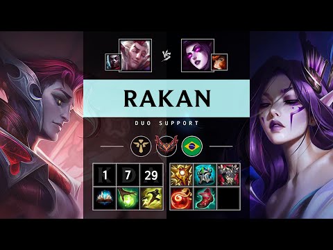 Rakan Support vs Morgana - BR Grandmaster Patch 25.15
