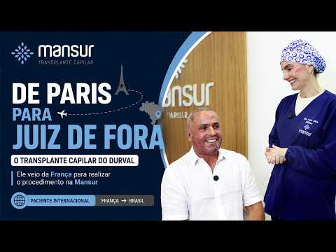 Miniatura do depoimento: De Paris ao Brasil: O Transplante Capilar do Durval na Mansur Transplante Capilar