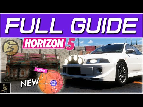 Forza Horizon 5 TREASURE HUNT 30K IS THE GAME FH5 Treasure Hunt Chest (Winter Festival Playlist)