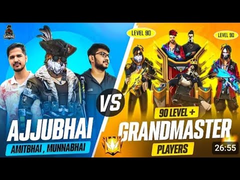 PART 2 AJJUBHAI AMITBHAI VS 4 BIG SHORTS YOUTUBERS - GARENA ...YouTube · Total Gaming08 October 2025