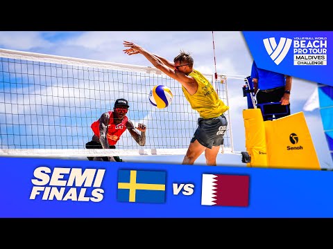 Åhman/Hellvig vs. Cherif/Ahmed - Semi Final Highlights the Maldives 2022 #BeachProTour
