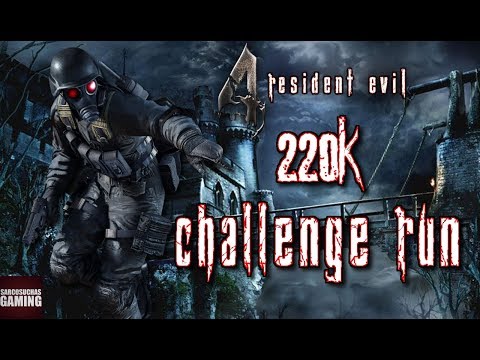RE4 PS4 Mercenaries - HUNK - Castle - Challenge Run