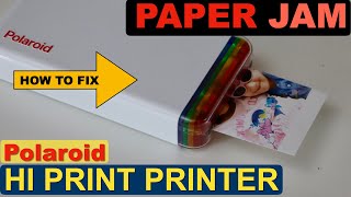 Polaroid Hi Print Printer Paper Jam !