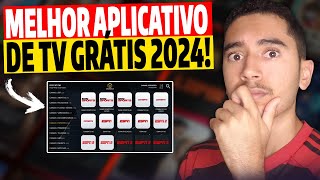 CONHEÇA AGORA O MELHOR APLICATIVO DE TV GRÁTIS PARA VER FILMES E SÉRIES! Melhor App Tv Grátis 2024!