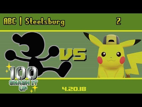 ABC | Steelsburg (Mr. Game & Watch) vs Z (Pikachu) - Wii U - SIU 100