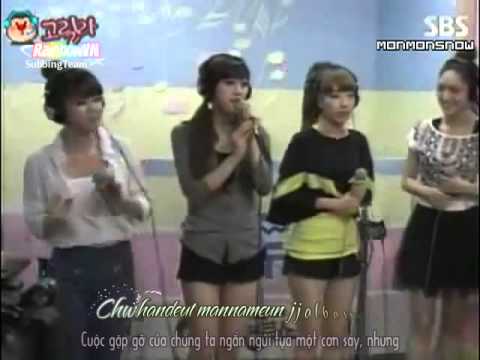 [Vietsub] [09.09.2010] Fate - Rainbow (Jaekyung, Hyunyoung, Jisook, SeungA)